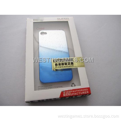 Protective Cover Case Gradient Droplets for iPhone 4G/4s (4 Colors)